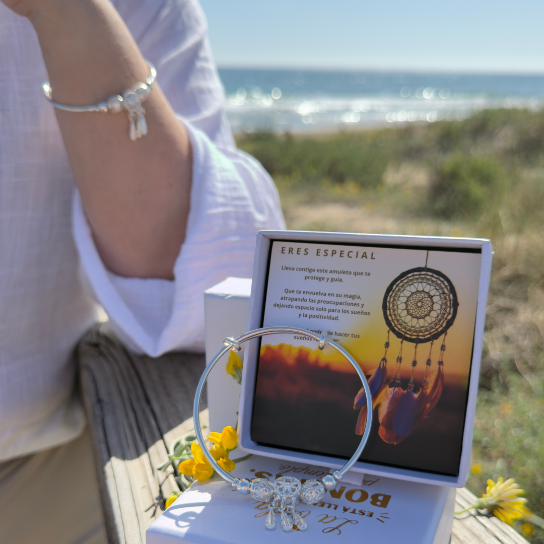 🎁(Pack 2 Pulseiras) “Apanhador de Sonhos” – Inclui Oferta