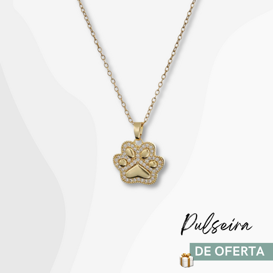 🎁(Colar + Pulseira de Oferta) “Pegada Eterna”