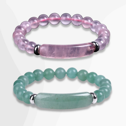 Pack 2 Braceletes Pedras Espirituais
