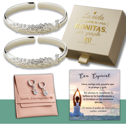 🎁(Pack 2 Pulseiras) “Elegância Real” – Inclui Oferta